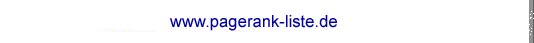 Pagerank Anzeige Service